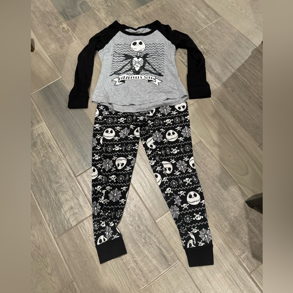 Nightmare Before Christmas Jack Skellington Dreadfully Yours Pajamas